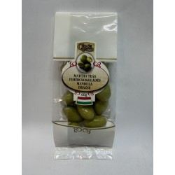 Fehércsokoládés Matcha Teás Mandula Drazsé - 60g